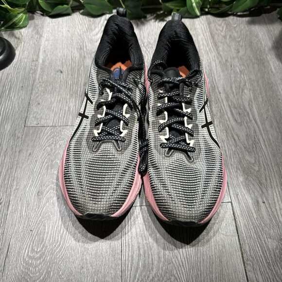 Asics Womens Novablast 3 LE 1012B410 Black Running Shoes Sneakers Size 10 - Picture 2 of 10